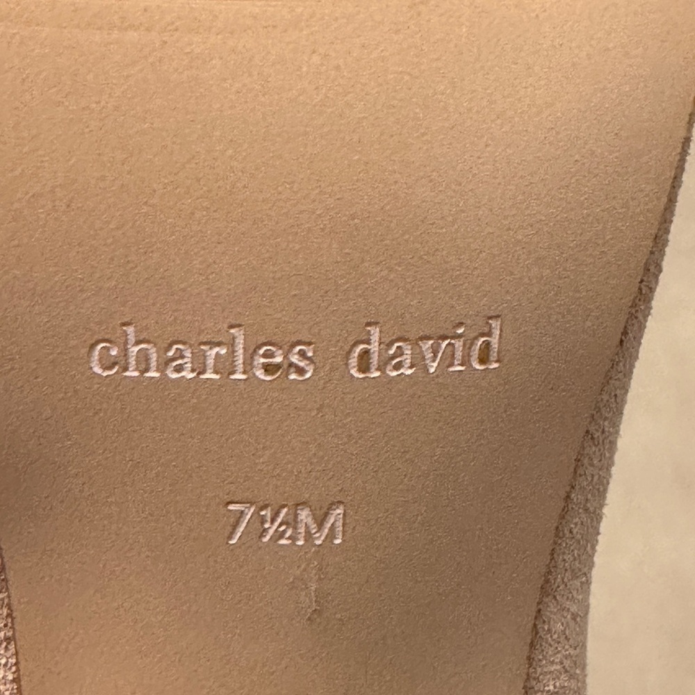 Charles David over the knee or knee high slouchy boots - Picture 2 of 5